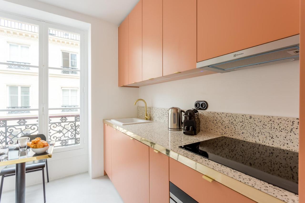 Ferienwohnung Habitat Parisien - 2Br-2Ba - Marais - Centre Pompidou Exterior foto