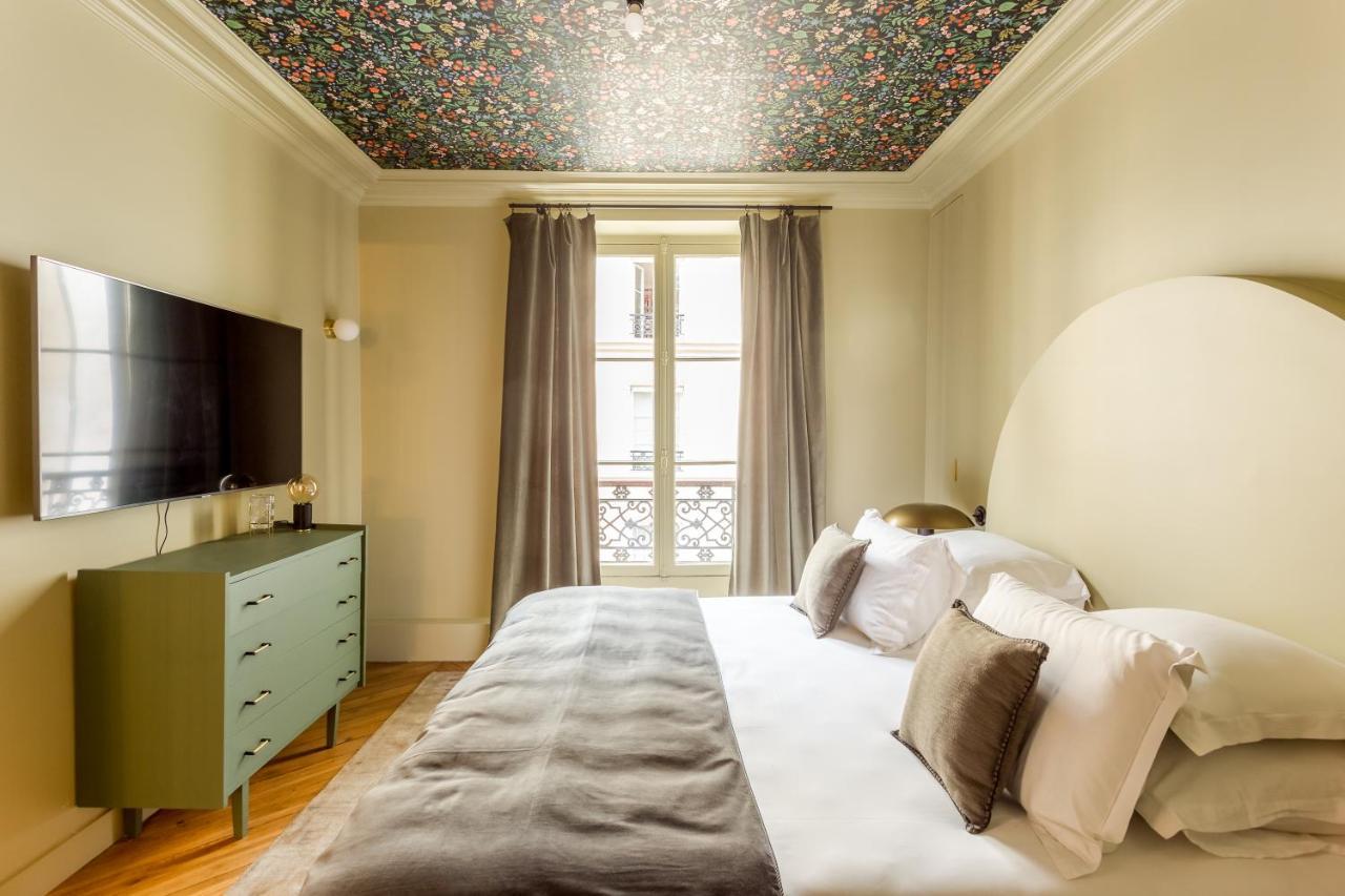 Ferienwohnung Habitat Parisien - 2Br-2Ba - Marais - Centre Pompidou Exterior foto