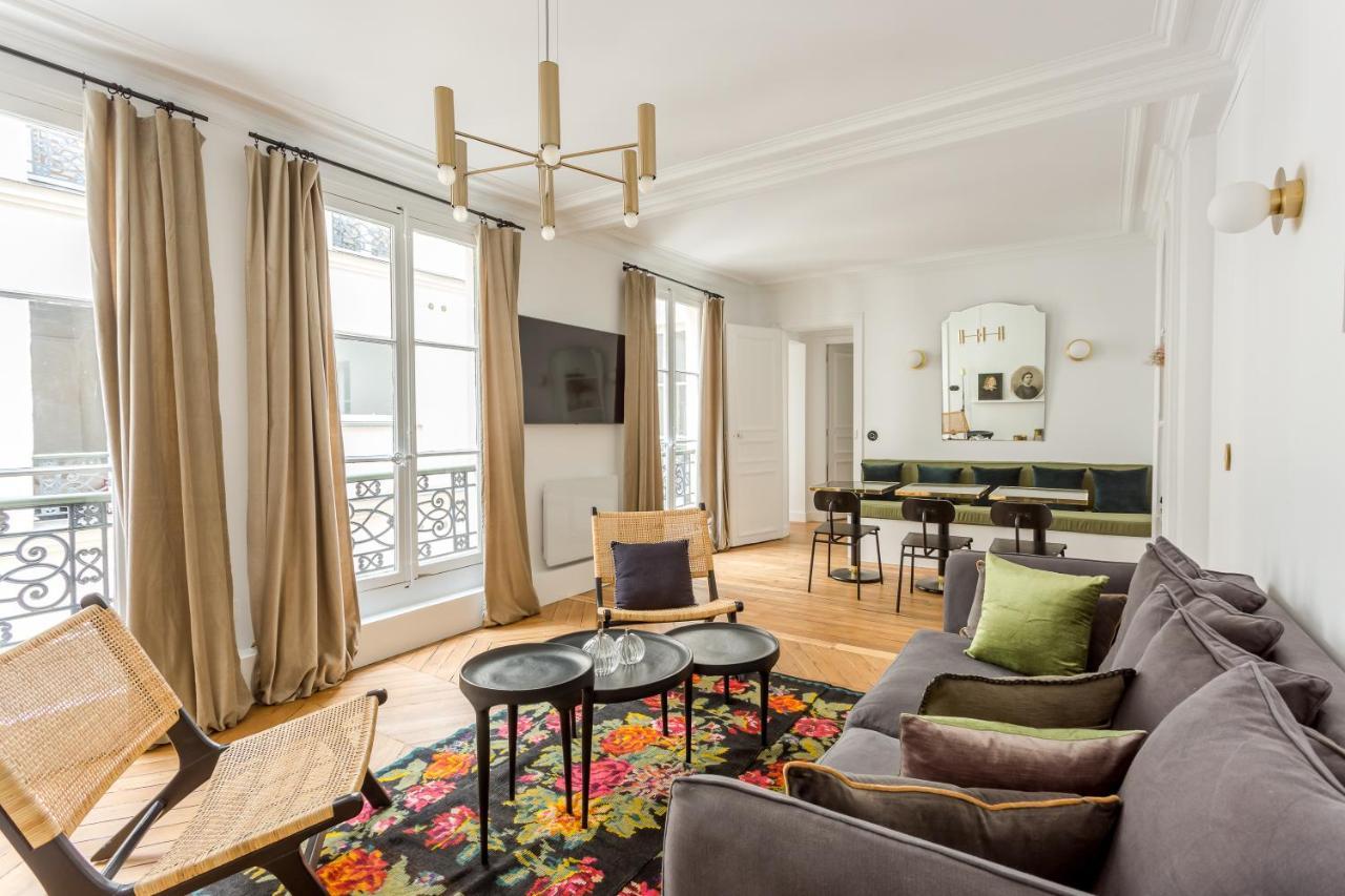 Ferienwohnung Habitat Parisien - 2Br-2Ba - Marais - Centre Pompidou Exterior foto