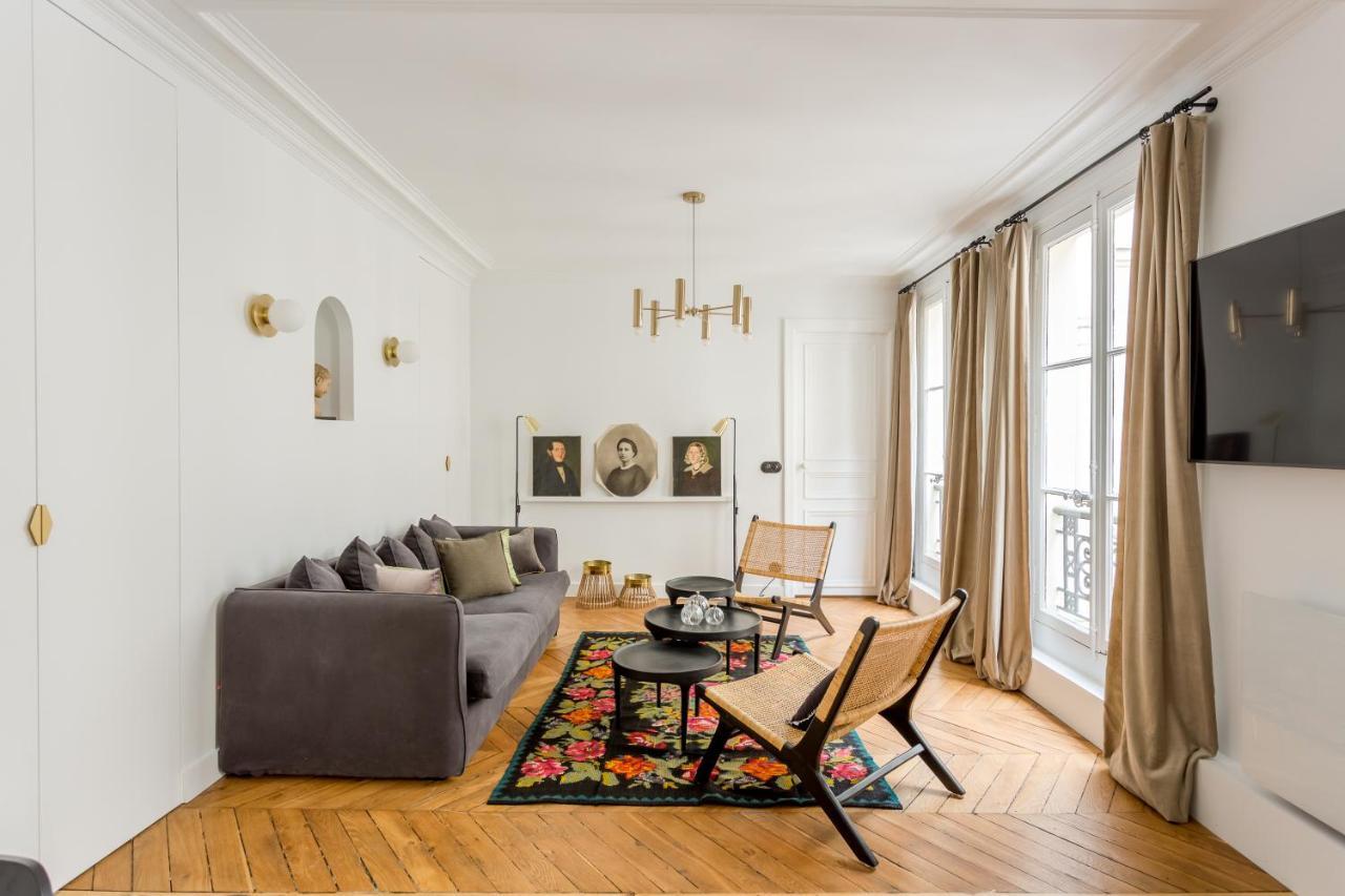 Ferienwohnung Habitat Parisien - 2Br-2Ba - Marais - Centre Pompidou Exterior foto