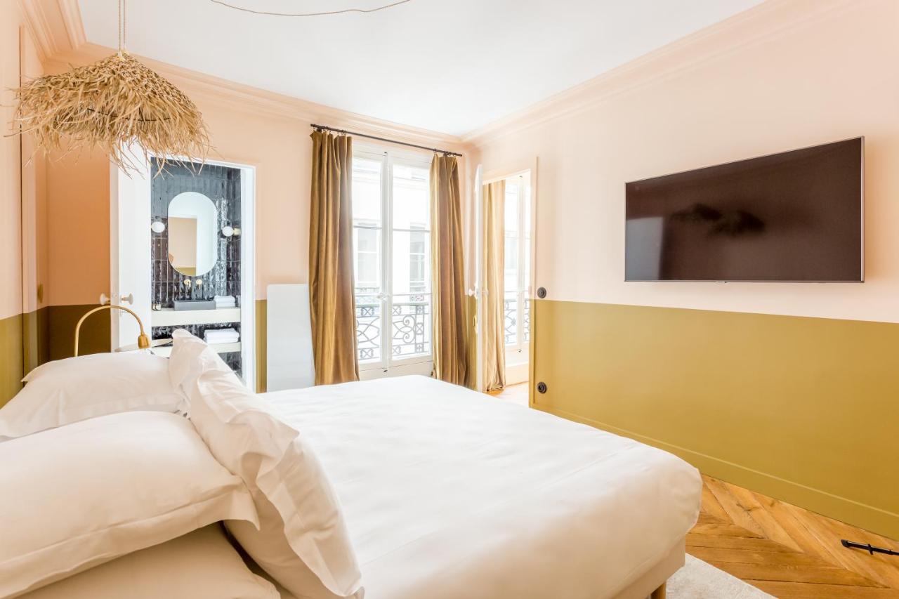 Ferienwohnung Habitat Parisien - 2Br-2Ba - Marais - Centre Pompidou Exterior foto