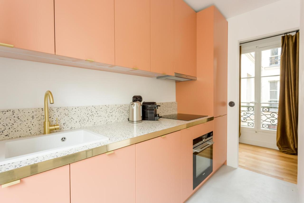 Ferienwohnung Habitat Parisien - 2Br-2Ba - Marais - Centre Pompidou Exterior foto