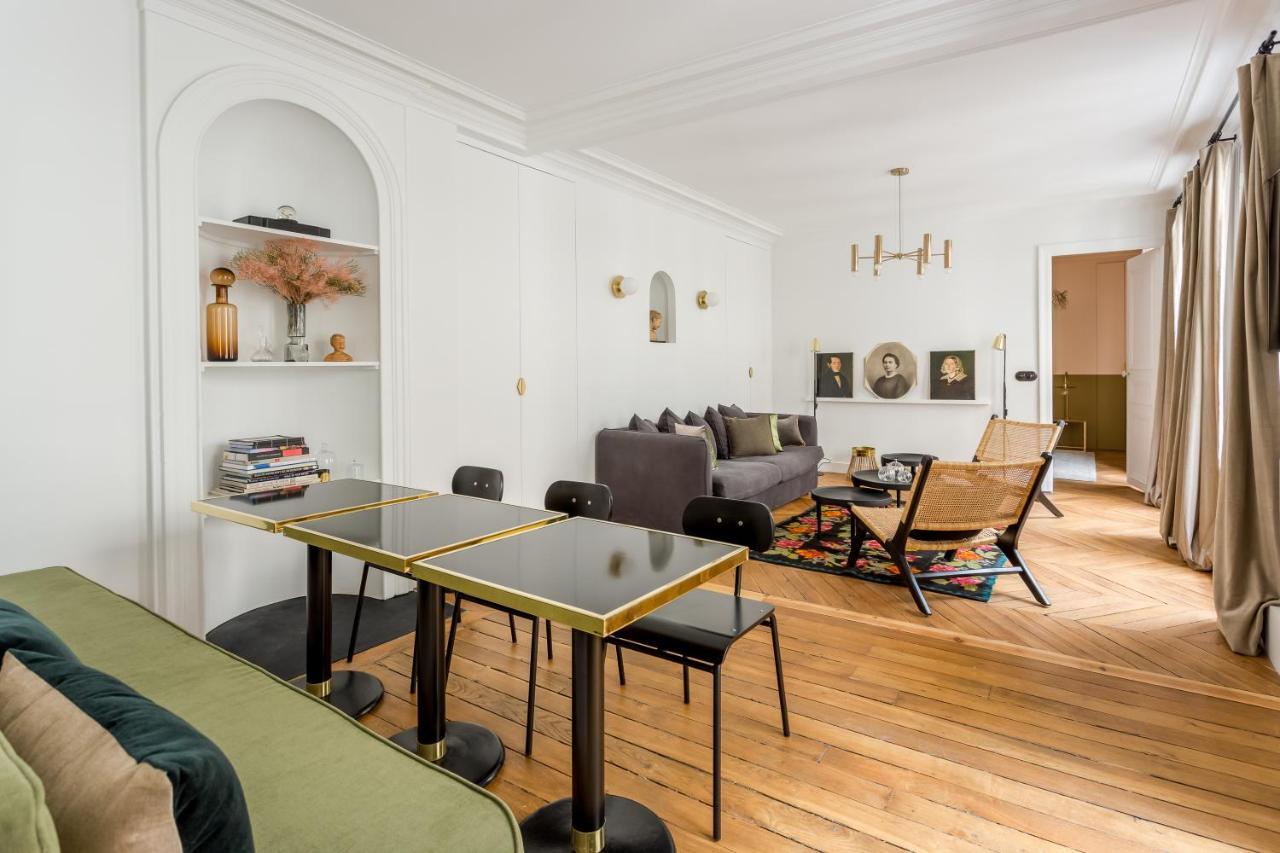 Ferienwohnung Habitat Parisien - 2Br-2Ba - Marais - Centre Pompidou Exterior foto