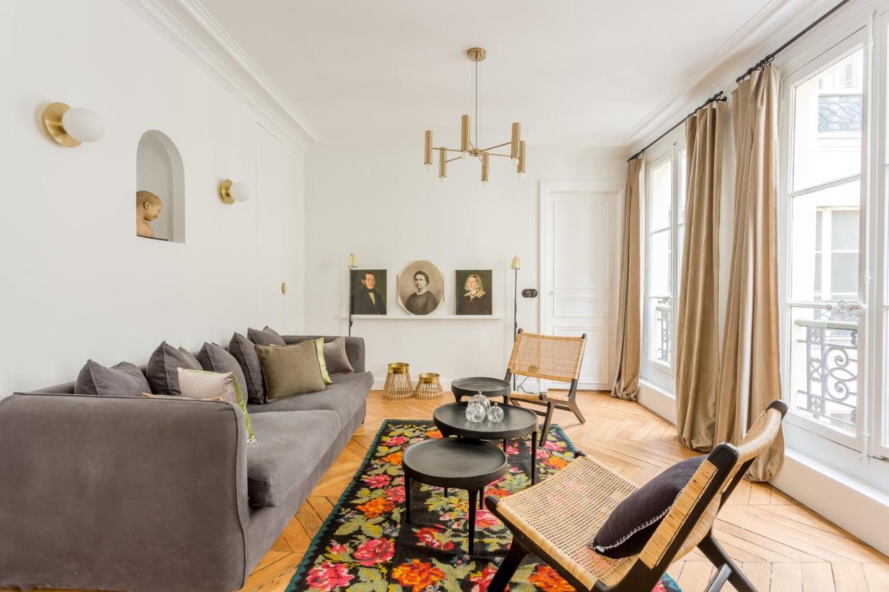 Ferienwohnung Habitat Parisien - 2Br-2Ba - Marais - Centre Pompidou Exterior foto